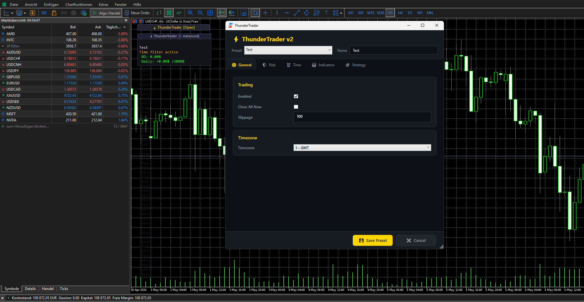 ThunderTrader EA - Full Overview